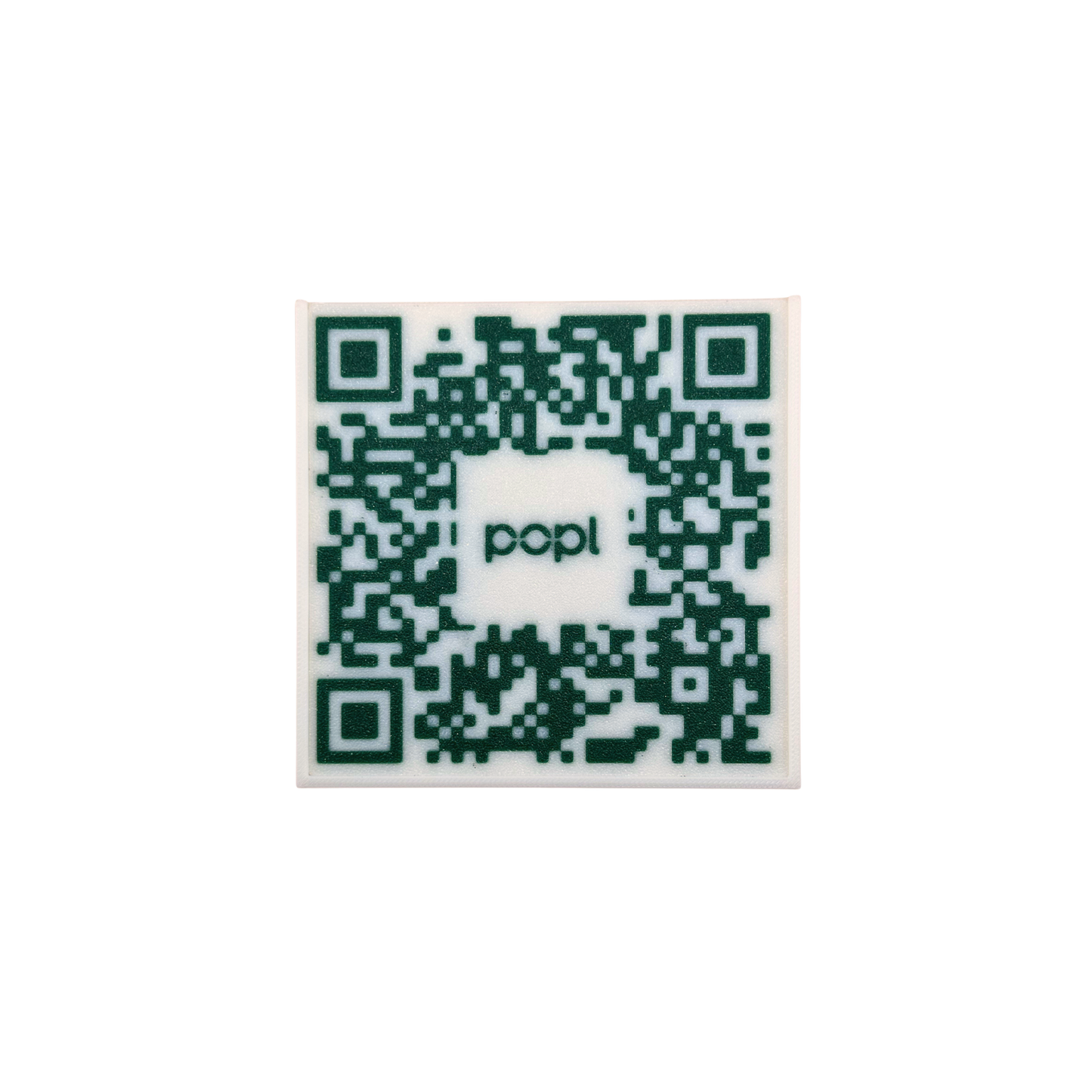 QR Code Kit - Complete with 2 Holders Natural in Color and 2 QR Codes